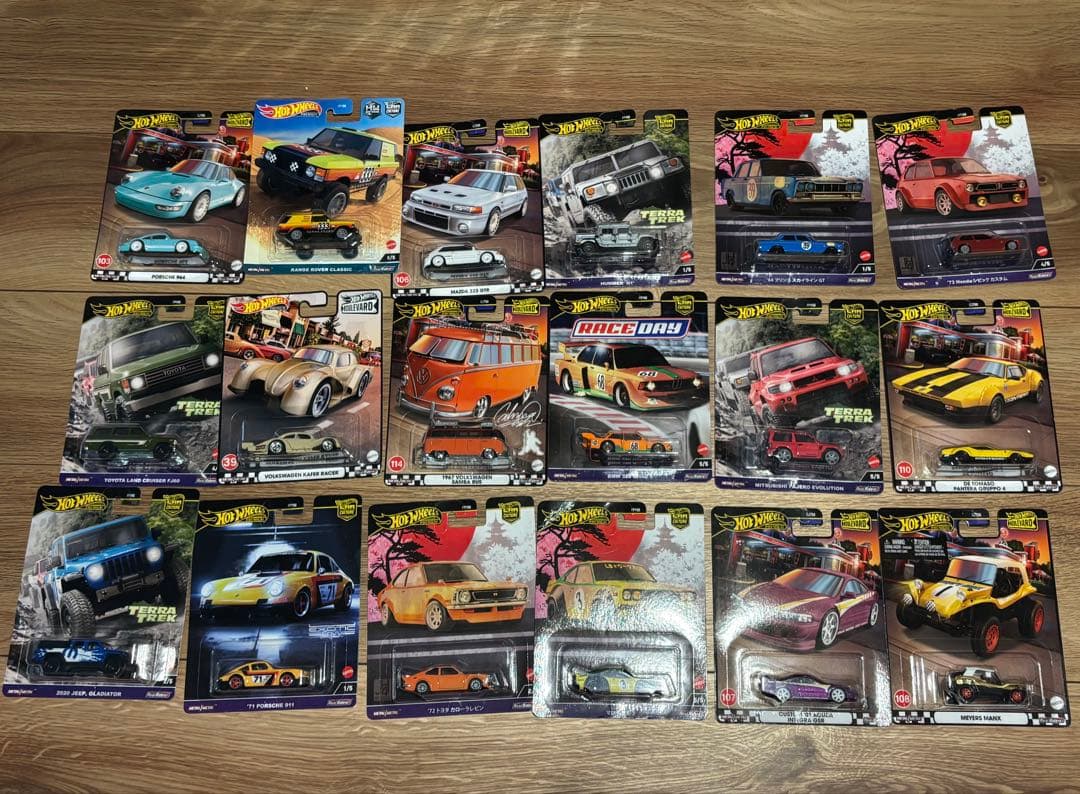 ホットウィール ミニカー 18台セット
