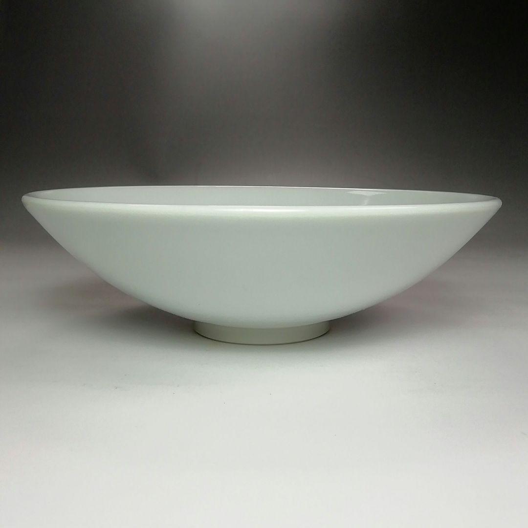 Ｓ５０６　茶碗　『白磁　平茶碗』『伊東慶作』　共箱　抹茶碗　茶道具