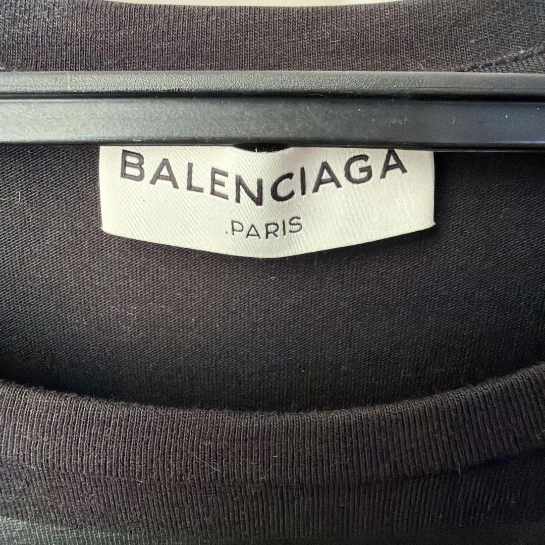 BALENCIAGA ブラック Tシャツ 半袖