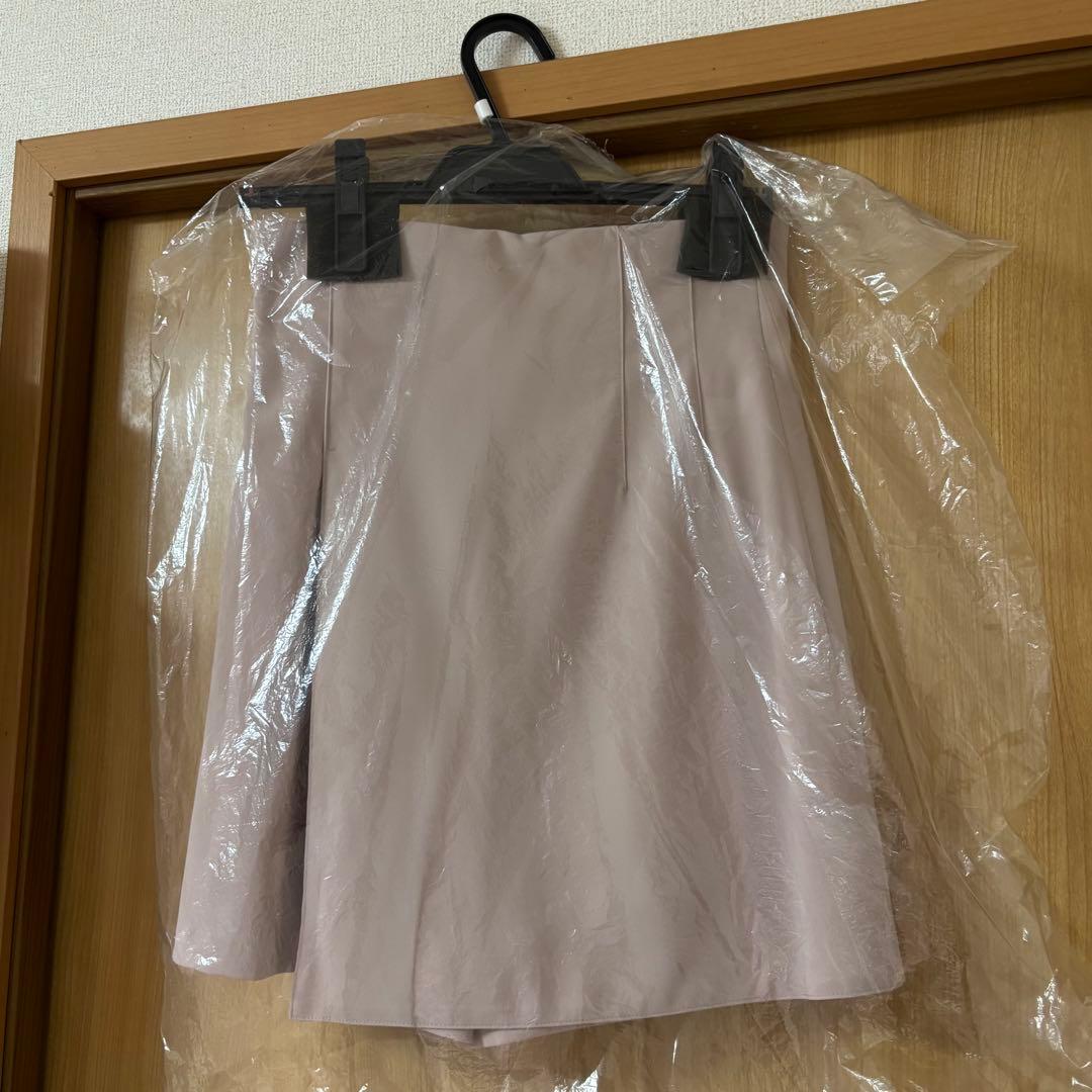 SNIDEL スナイデル ハイウエストキュロットショートパンツ 1ピンクベージュ