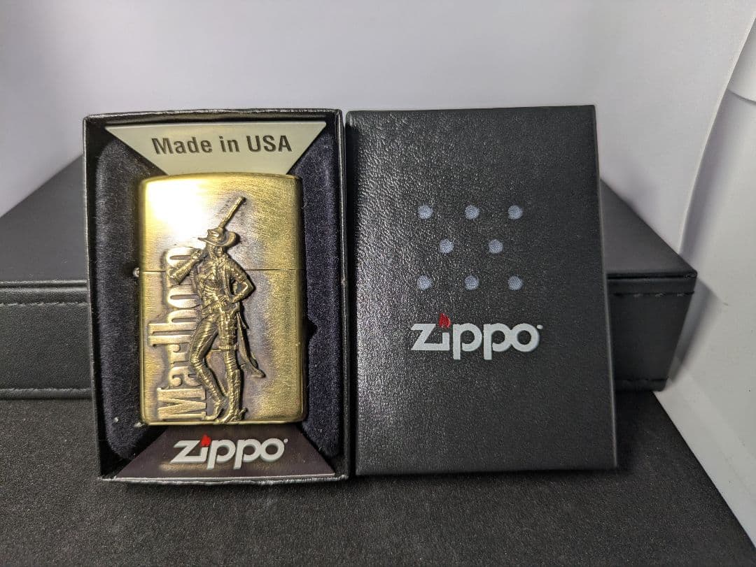 zi 124　マールボロ　ジッポー