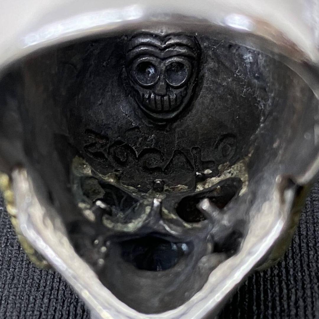 ZOCALO Tibetan Monk Skull Ring 24号
