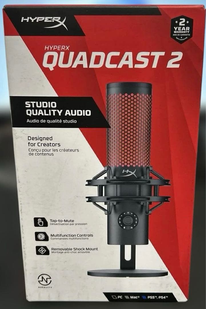 【新品未開封品】HyperX Quadcast 2