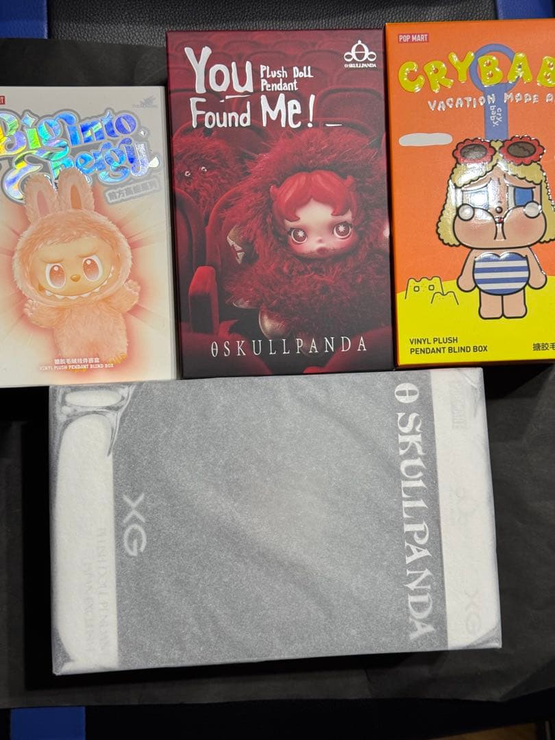 スカルパンダ XG &スカルパンダ＆ラブブ＆クライベイビー　4点セット