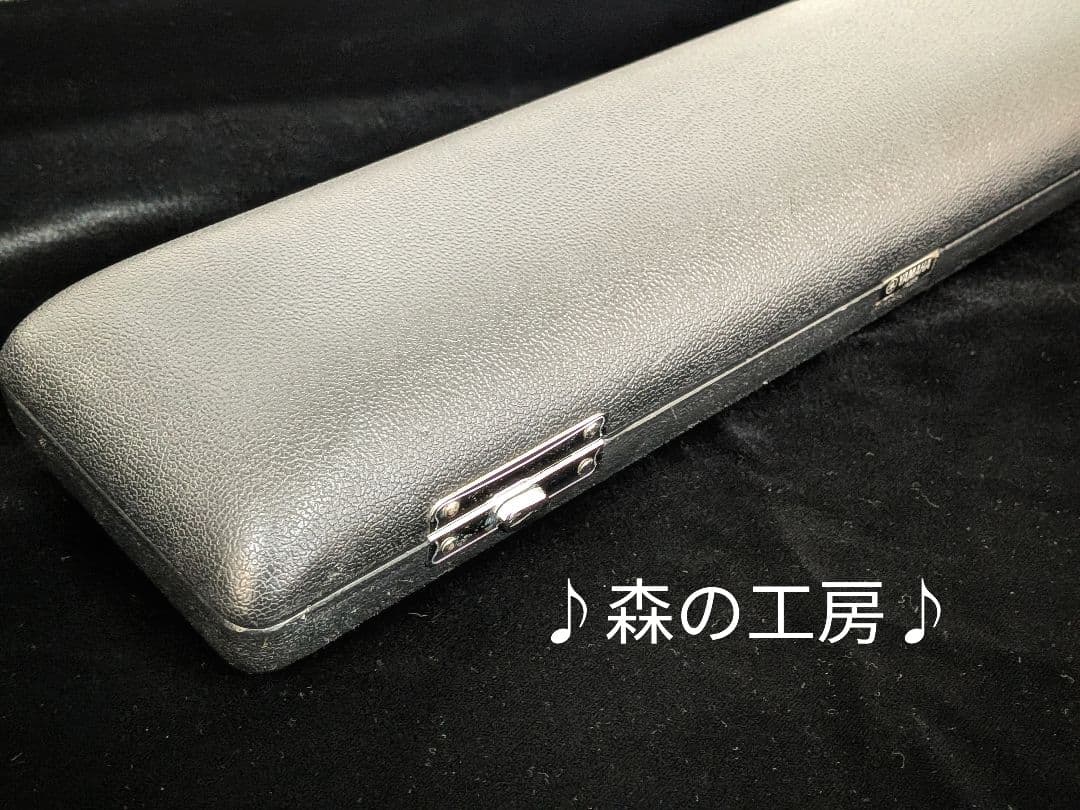 値下げ‼️中古フルート専門店‼️銀メッキ　ヤマハフルート YFL211S Eメカ