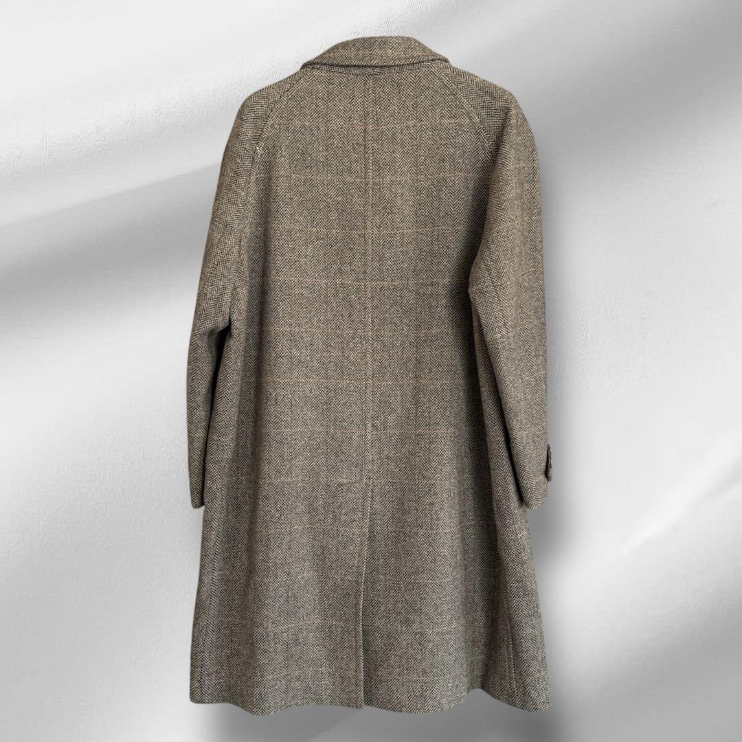 バーバリーロンドン ウール コート チェック柄 ヴィンテージ　Burberry