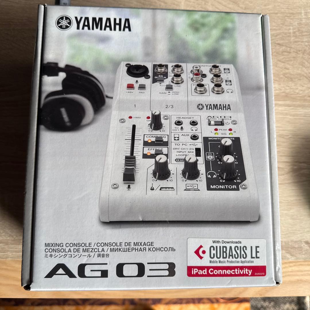 YAMAHA AG03 オーディオインターフェース(値段交渉不可)