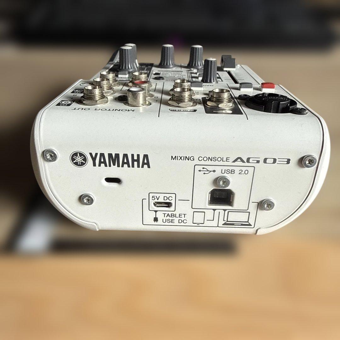 YAMAHA AG03 オーディオインターフェース(値段交渉不可)