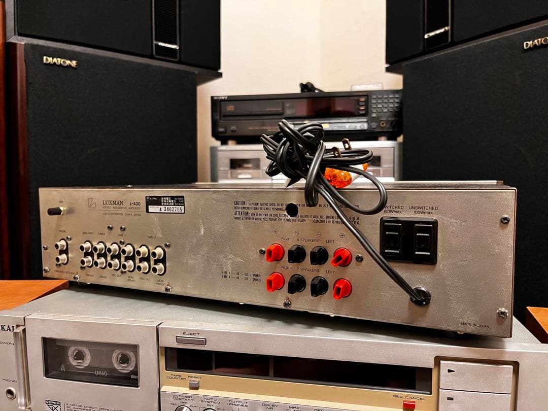 LUXMAN L-400プリメインアンプ