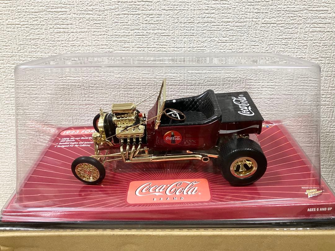 ダイキャスト ジョニーライトニング 1923 Ford 1/18 コカコーラ
