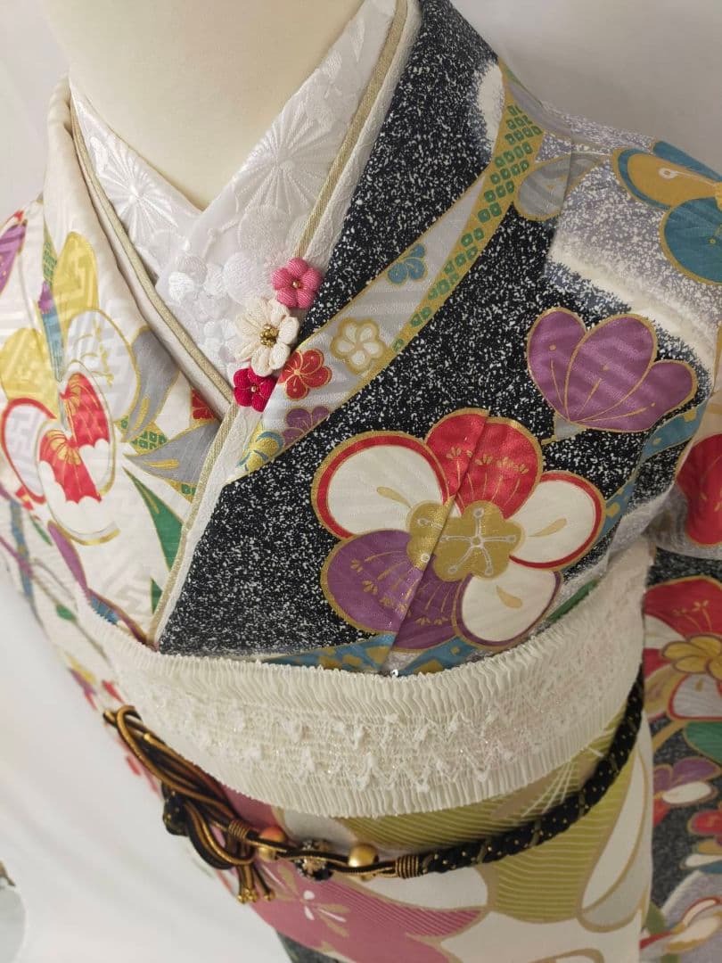 ゆさま【WA-Modern】★★　振袖7点フルセット+お直し代★★