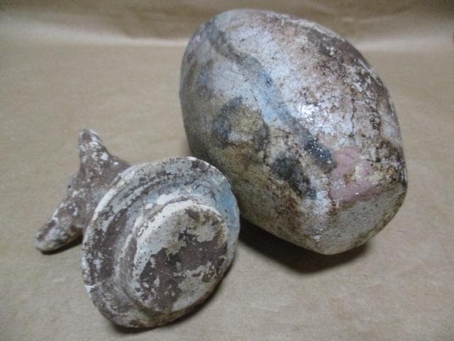 古代エジプト　ミイラ　カポノス壺　箱付き　超貴重　Q91-2