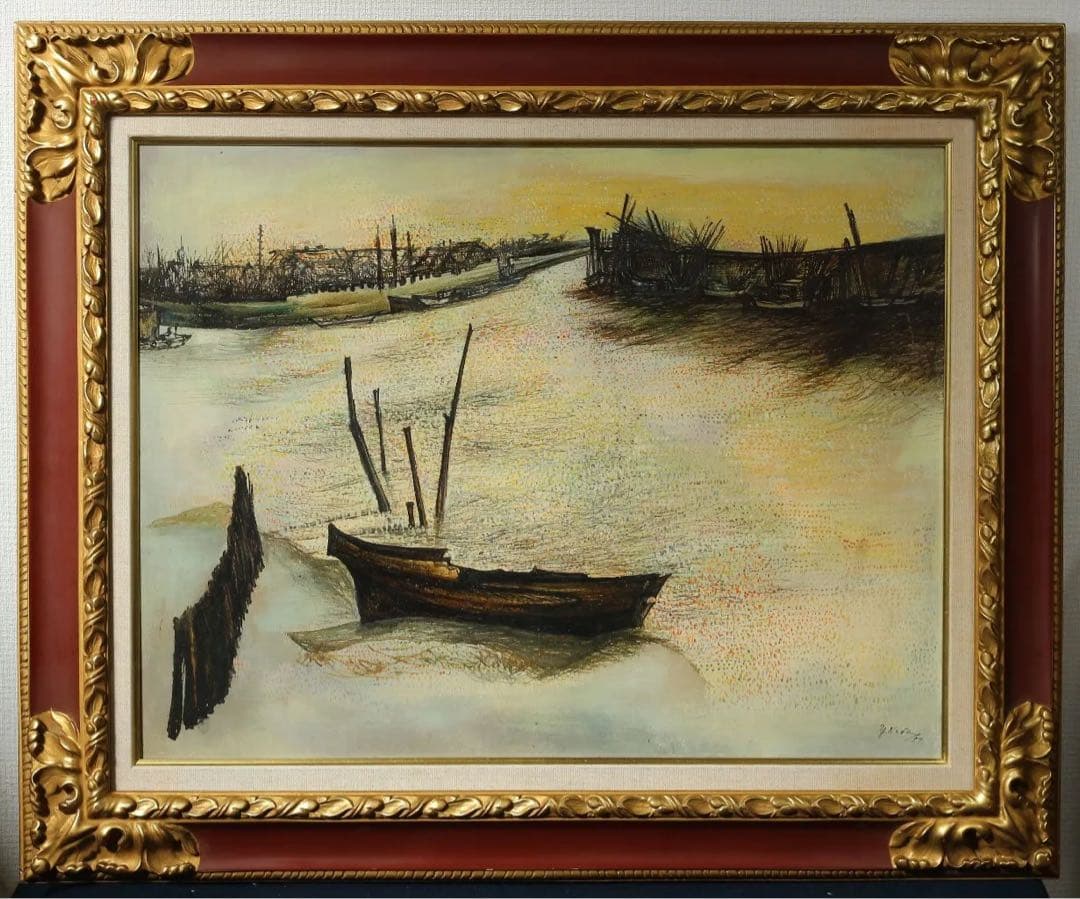 河　P15／野田好子 (油彩)