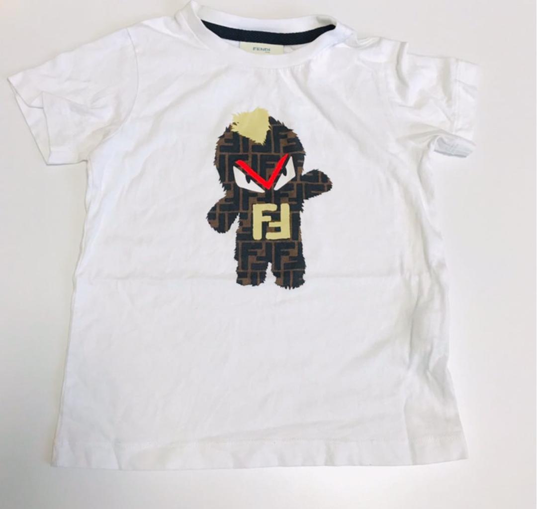 FENDI モンスター　トップス　総柄　パンツ　80〜90 フェンディ　キッズ