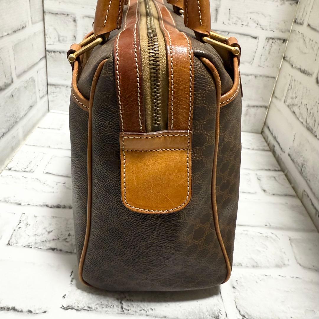 2way/大人気/美品✨セリーヌ マカダム柄 ミニボストンバッグ ハンドバッグ