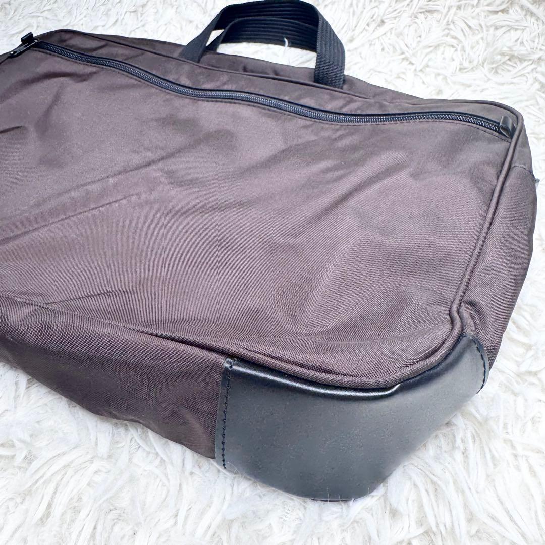 【新品未使用】エルベシャプリエ ブリーフケース ダークブラウン A4対応