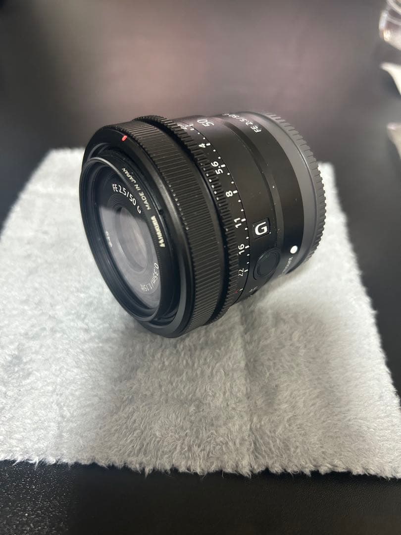 SONY Eマウント　Gレンズ　FE50mm F2.5G