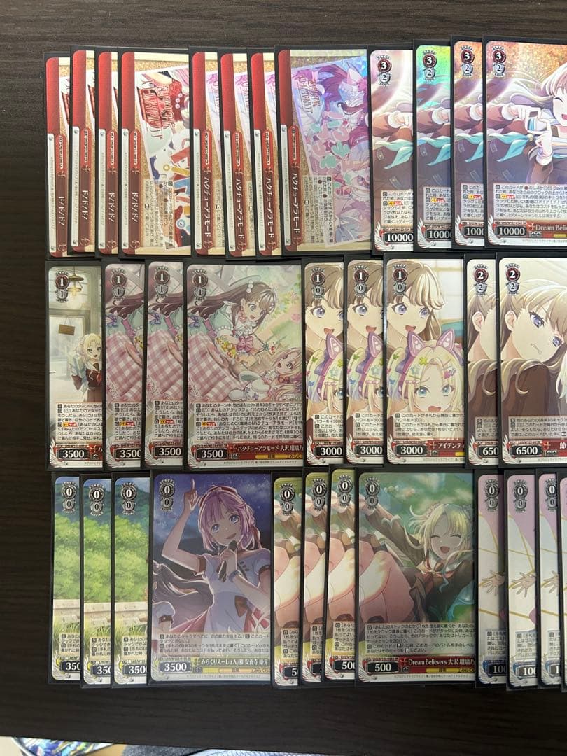 ヴァイスシュヴァルツ　蓮ノ空　デッキ　8電源 パーツ付き 部分ホイル(後日追記)