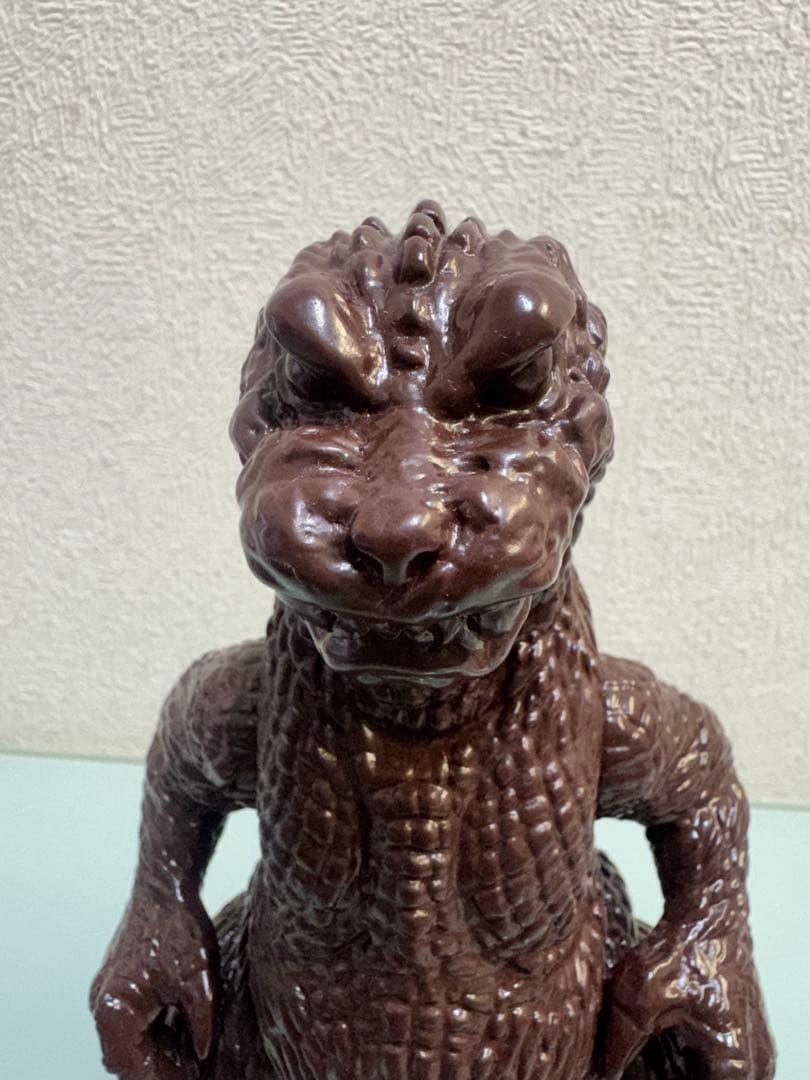 M1号　GMKゴジラ　未塗装焦茶色　ゴジラビデオファンクラブ限定