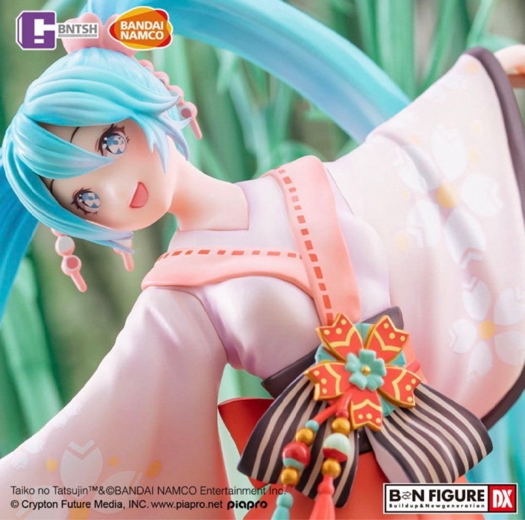 希少 初音ミク 太鼓の達人 コラボフィギュア 公式ライセンス