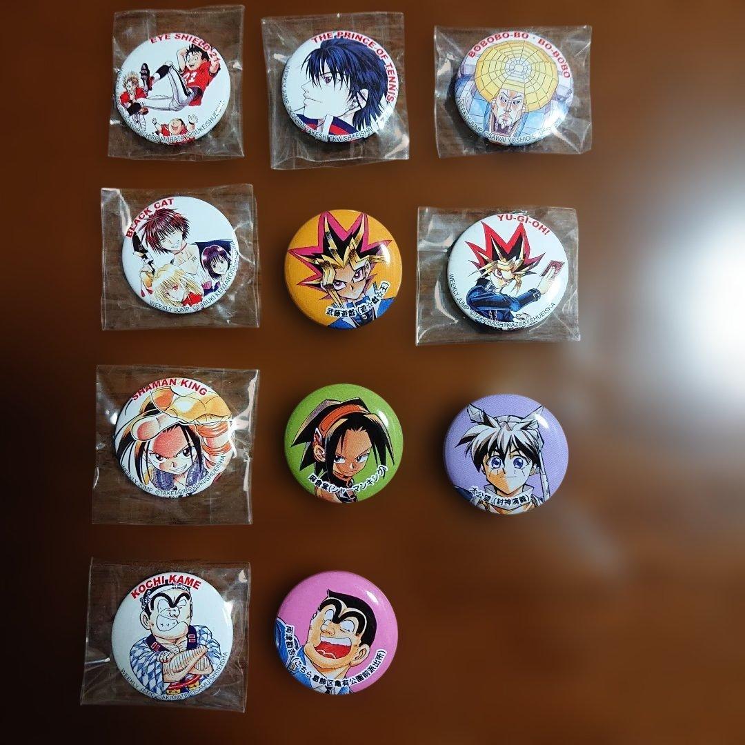 ジャンプキャラクター ミニ缶バッジ 11個セット