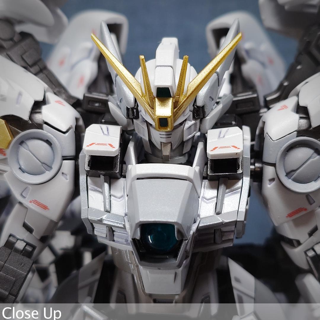 MG ウイングガンダム \" white カスタム\" パール塗装完成品
