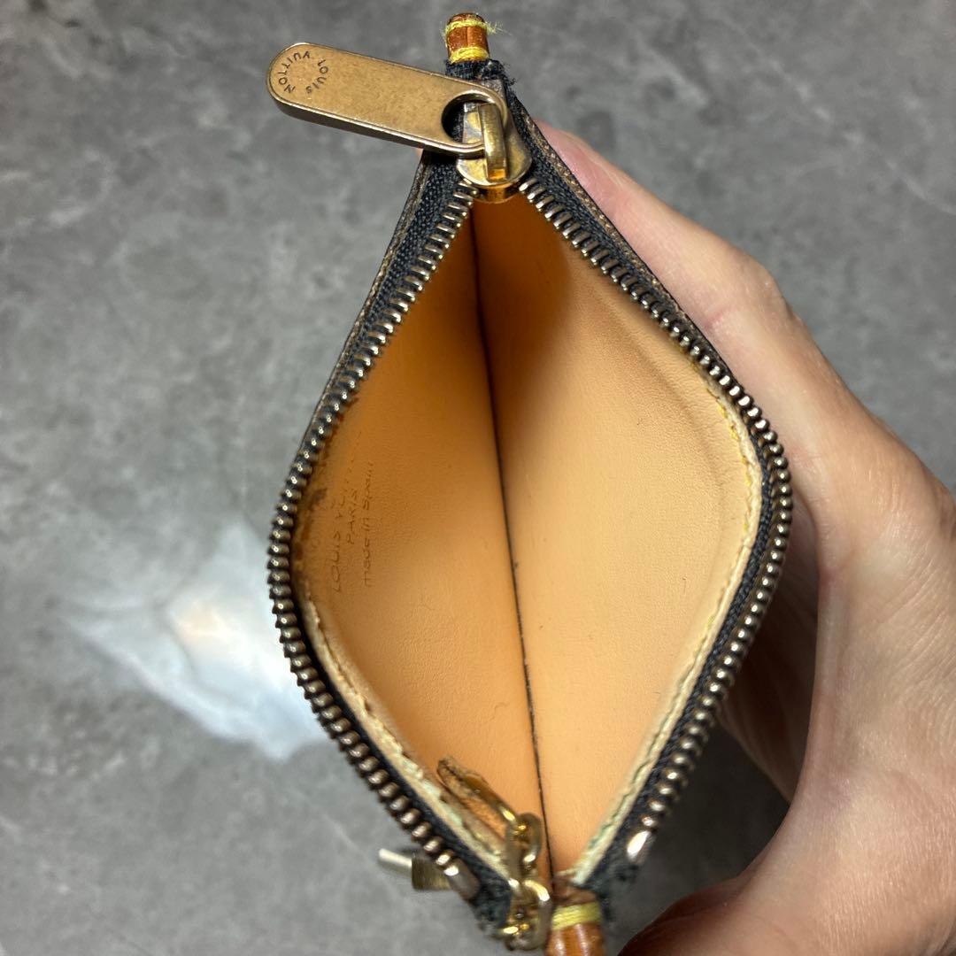 ルイヴィトン ポシェットクレ モノグラム マルチカラー ケースM92654