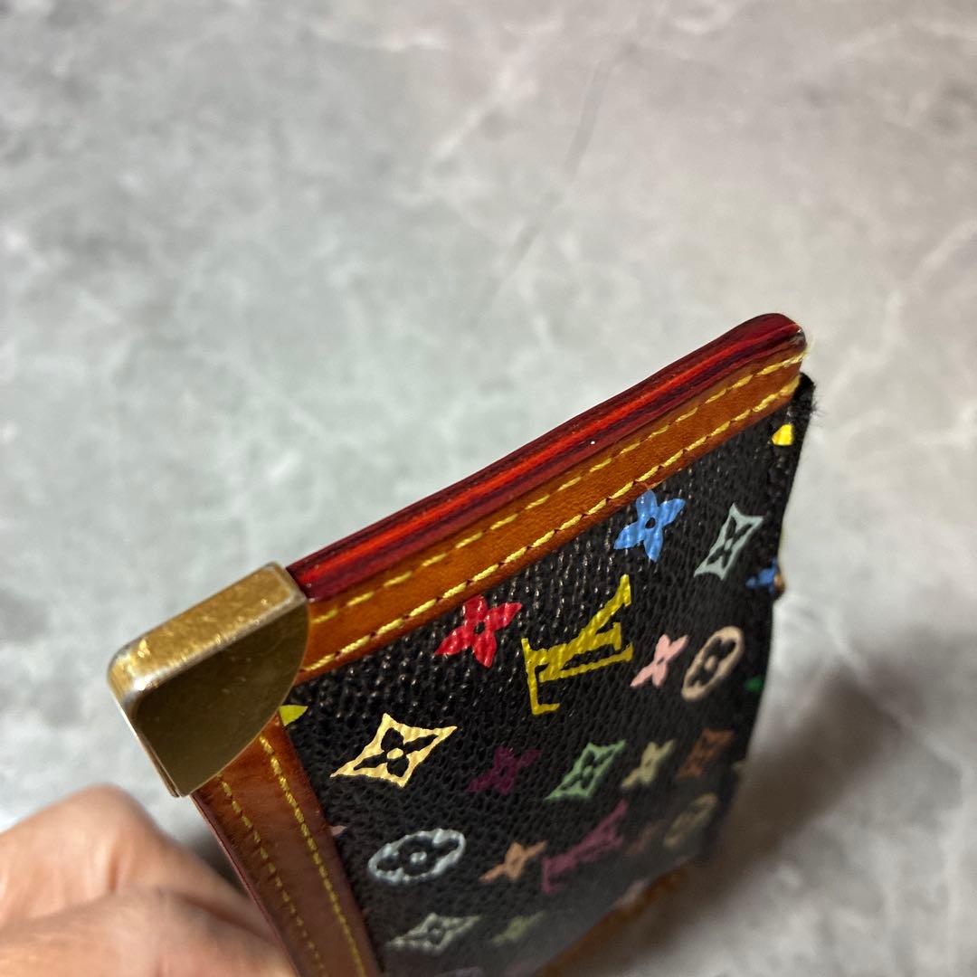 ルイヴィトン ポシェットクレ モノグラム マルチカラー ケースM92654