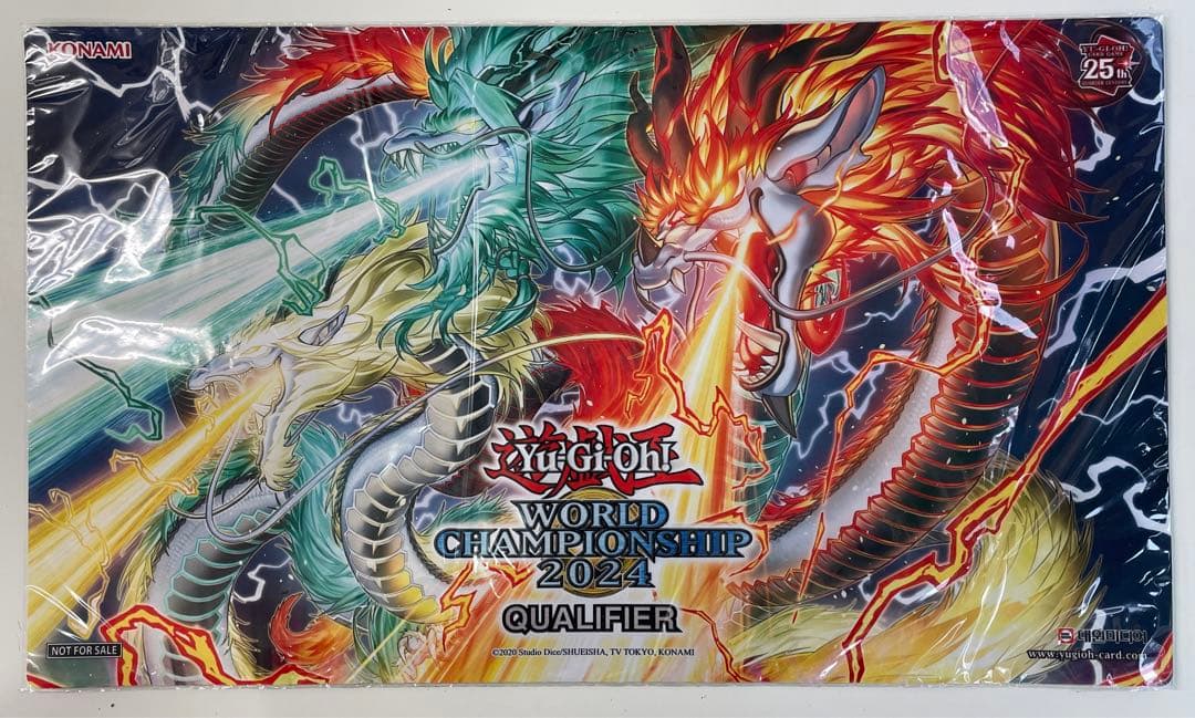 遊戯王　韓国限定　海外　天盃龍　プレイマット