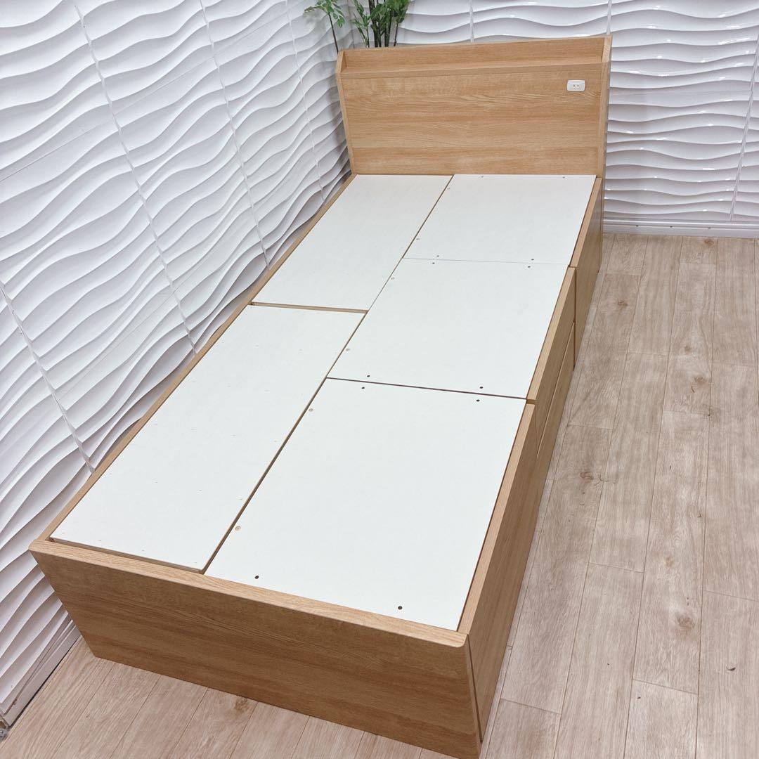 ◇ニトリ◇ベッドフレーム◇収納コンセント付◇シングル◇大阪兵庫京都奈良滋賀和歌山