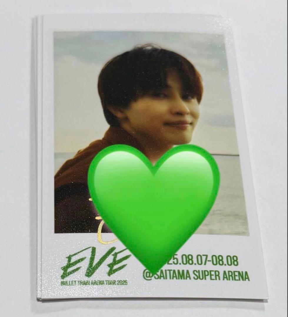 超特急 タクヤ EVE ミニフォト サイン入り