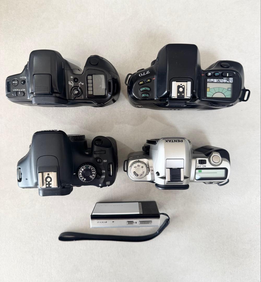 【まとめ売り】 デジタル一眼レフカメラ×4点+デジタルカメラ×1点