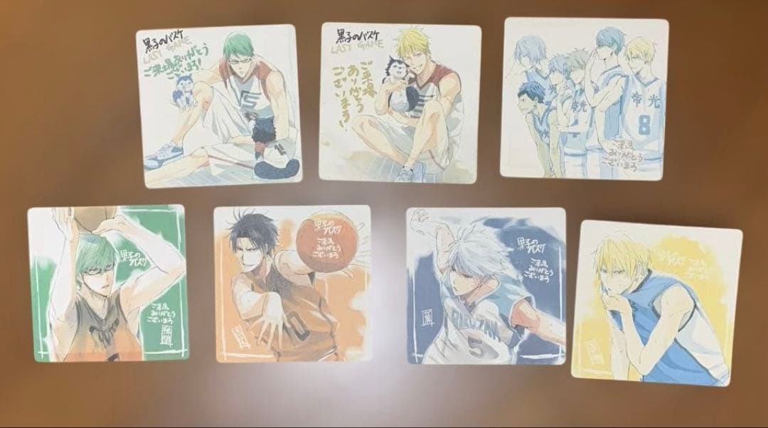 黒子のバスケ 劇場版特典コースター
