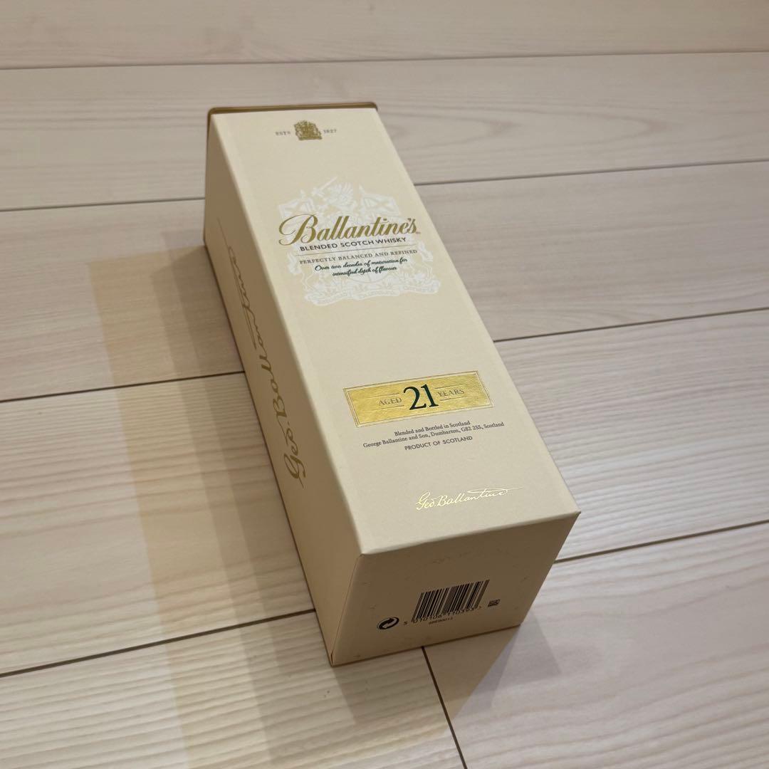 【新品未使用】Ballantine's/バランタイン21年 700ml