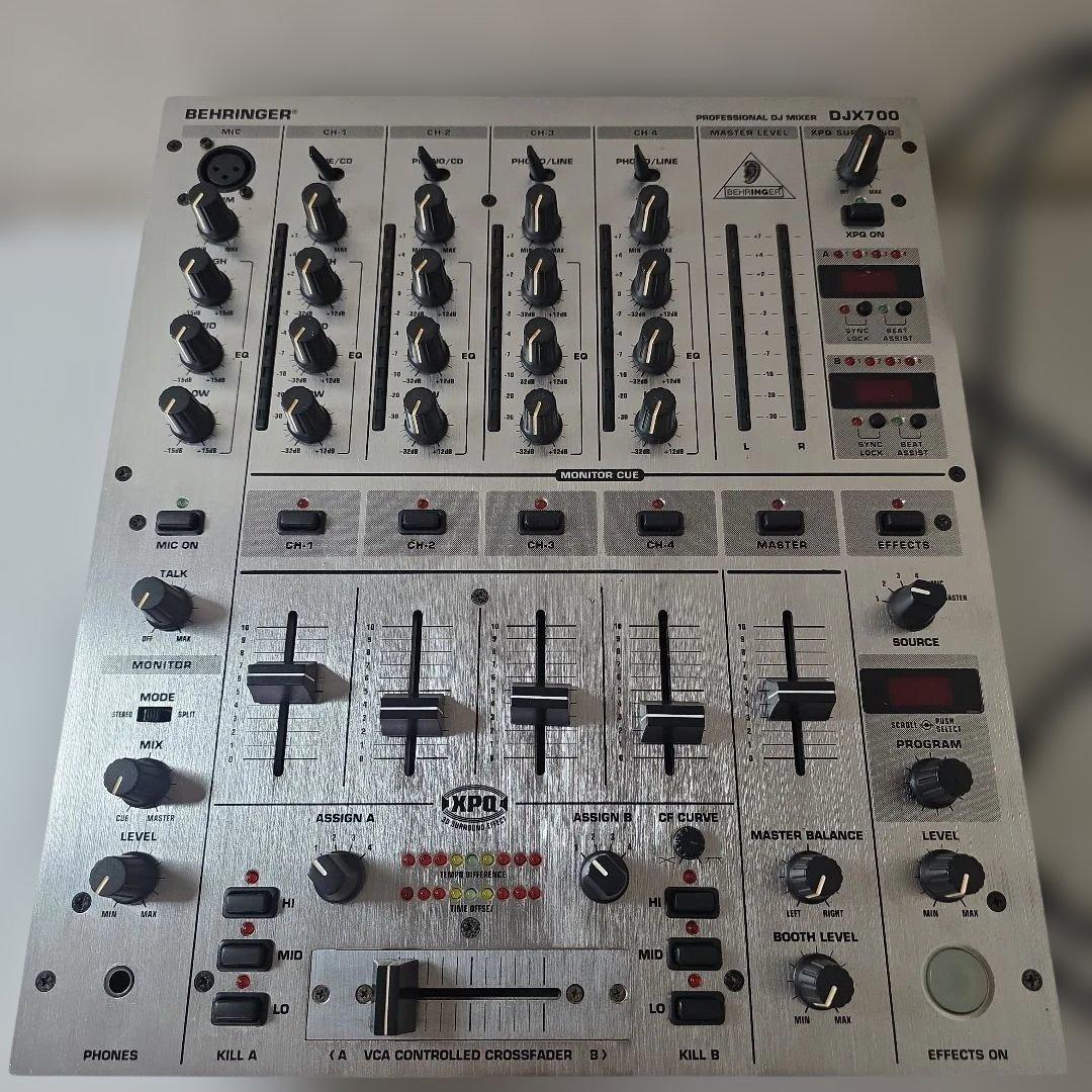 BEHRINGER ベリンガー 5チャンネルDJミキサー DJX700 ジャンク