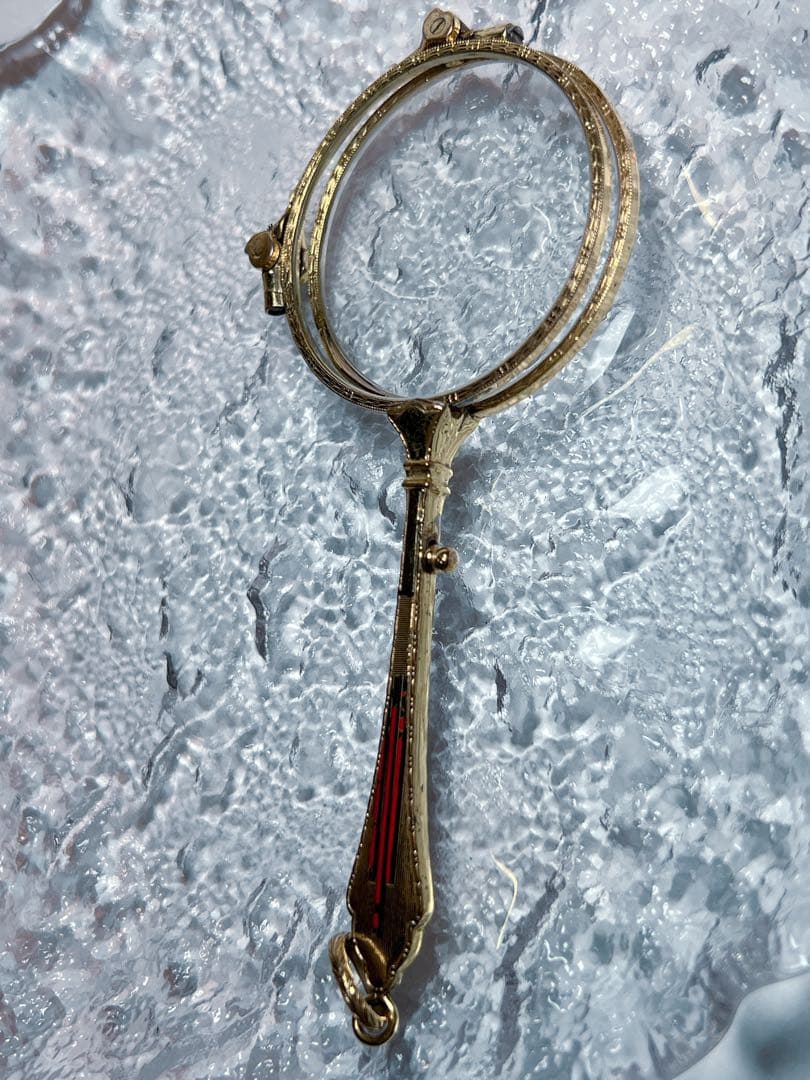 フランス　アンティーク　ローネット　ルーペ　オペラグラス　拡大鏡