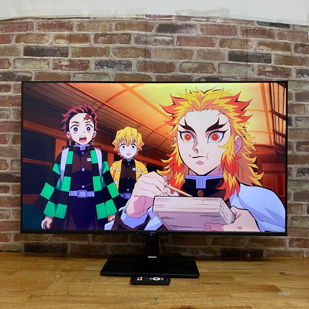 2024年製！50V型 チューナーレス 4K 液晶テレビ QRH-50TL4K