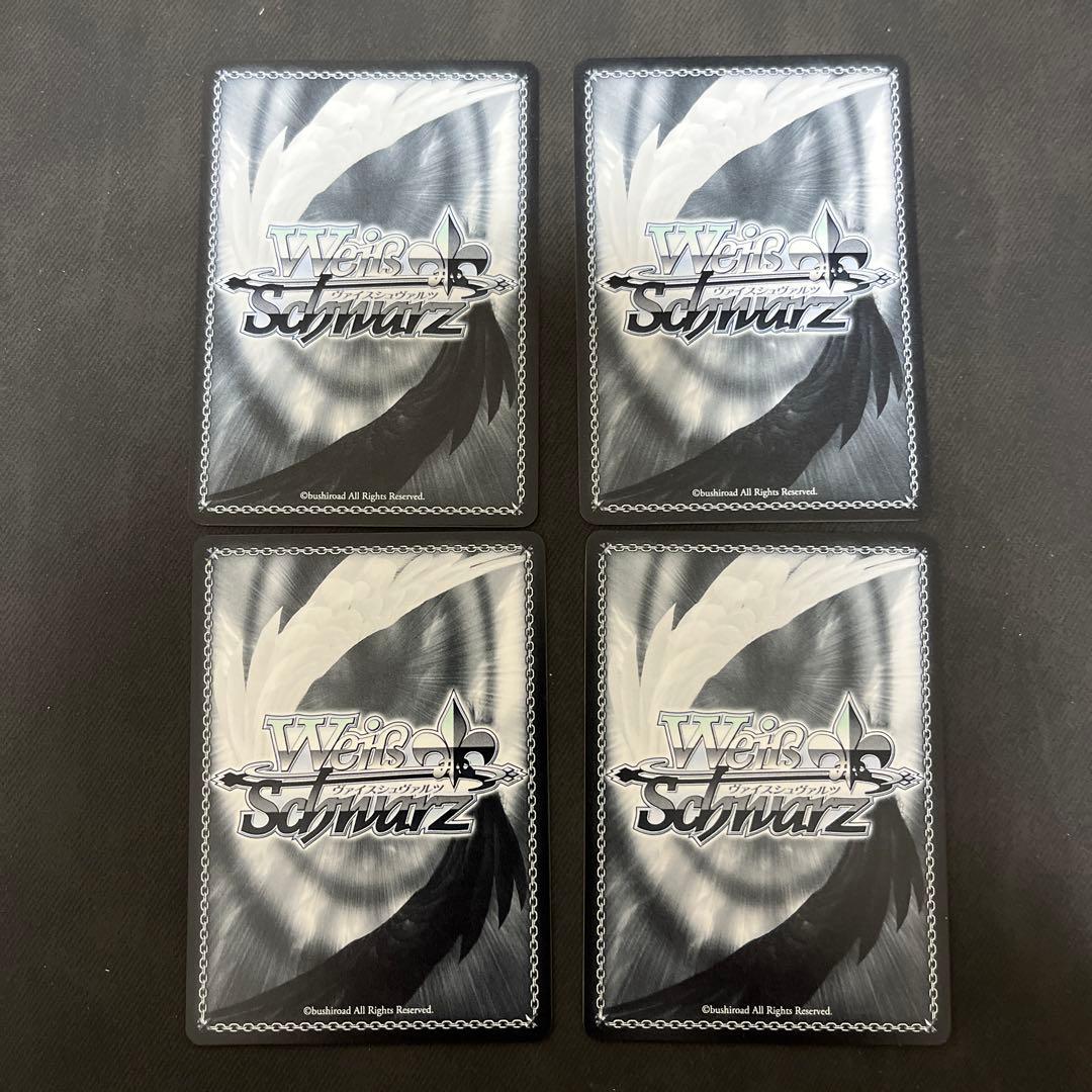 ヴァイスシュヴァルツ デート・ア・ライブ 〈封解主〉 六喰 SP サイン　4枚