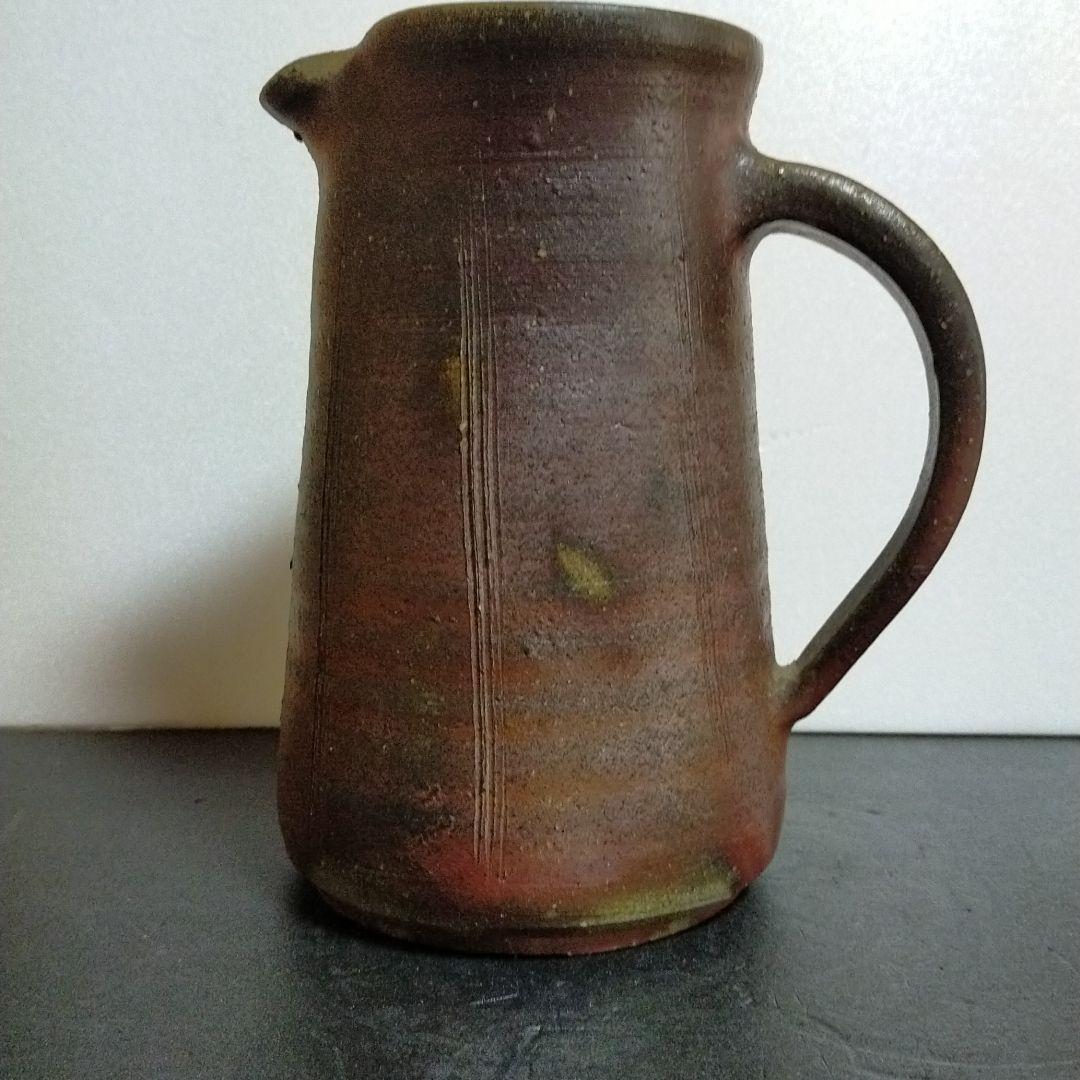 備前焼 水差 花入 山下譲治