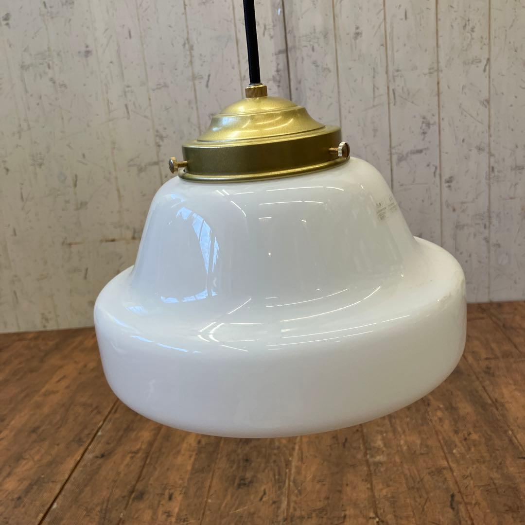 昭和レトロ パナソニック ミルクガラスシェード ペンダントライト テーブルライト