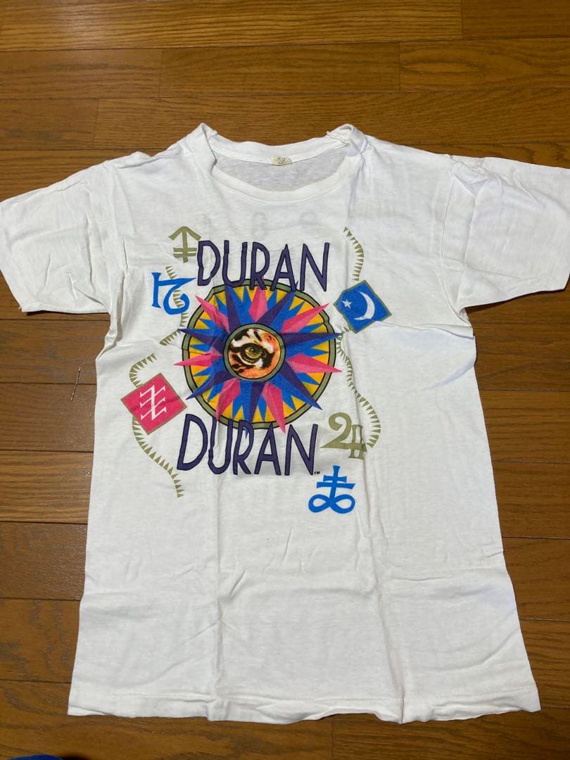 80's Duran Duran 1984ツアーtシャツ