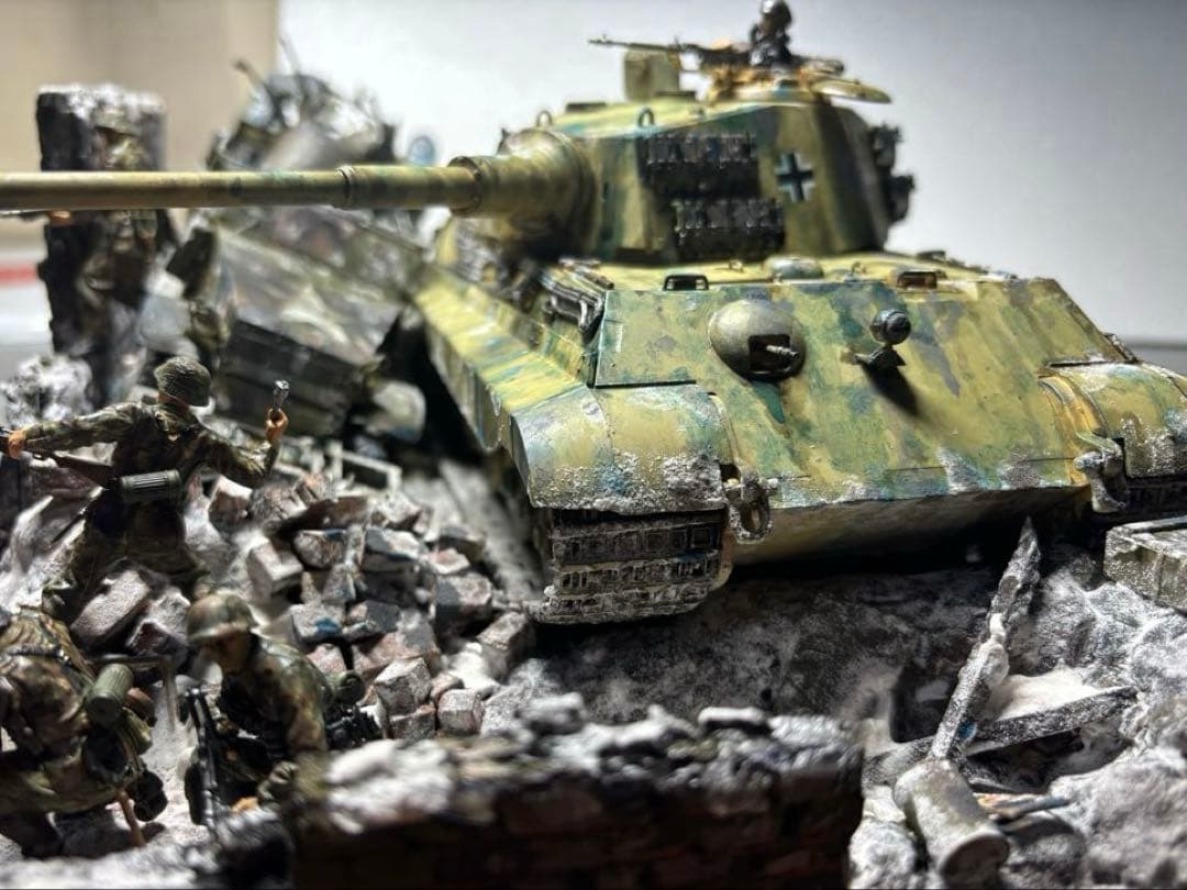 キングタイガー　M16ハーフトラック　歩兵