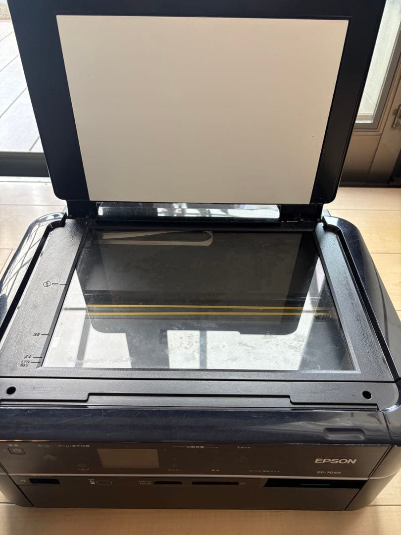 EPSON EP-704A ‼️ インクジェットプリンター新品交換インクシアン付き