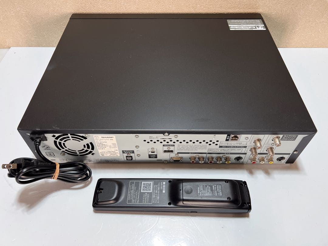 VHS・DVDレコーダー SHARP DV-ACV52 ギア交換品