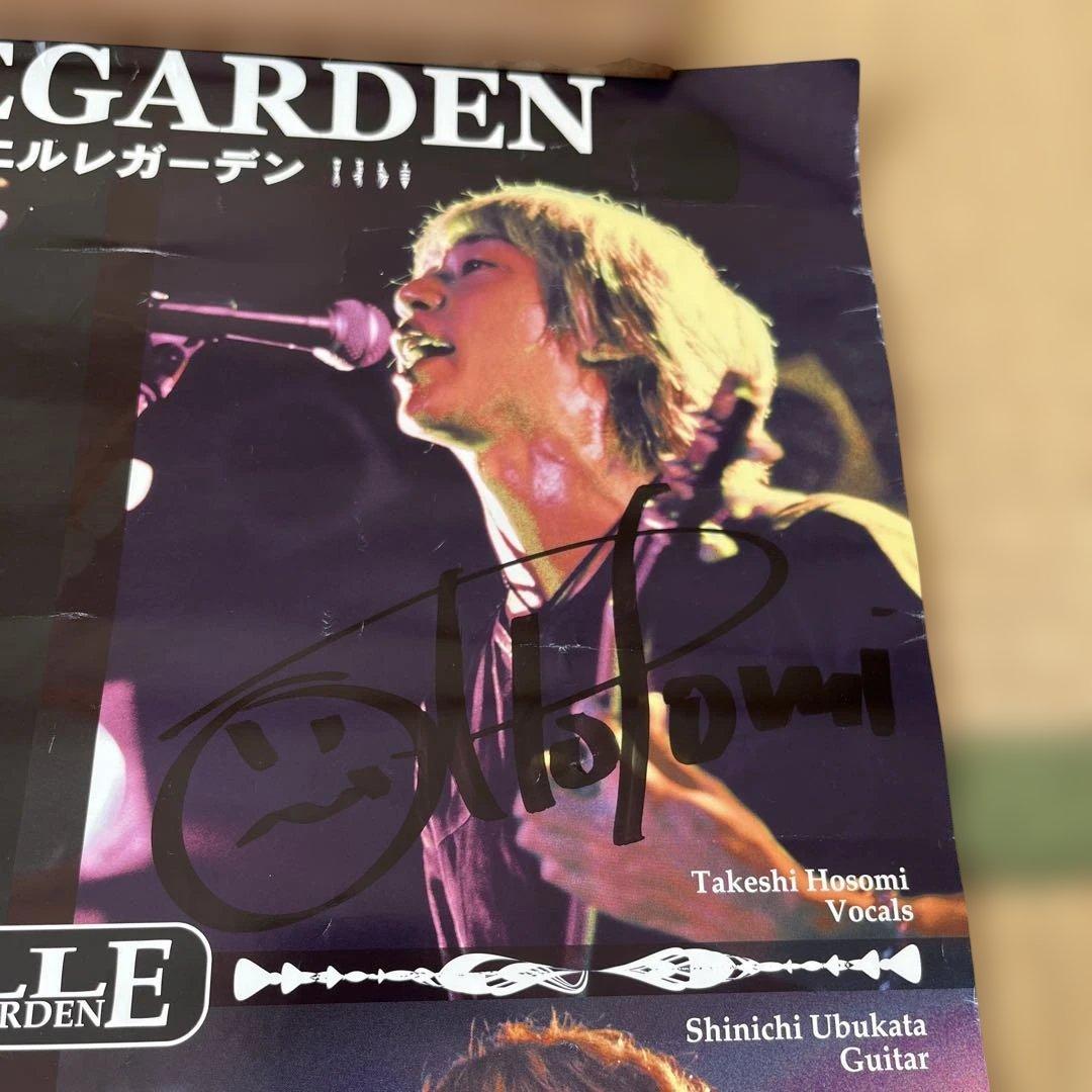 ELLEGARDEN 直筆サイン入りポスター
