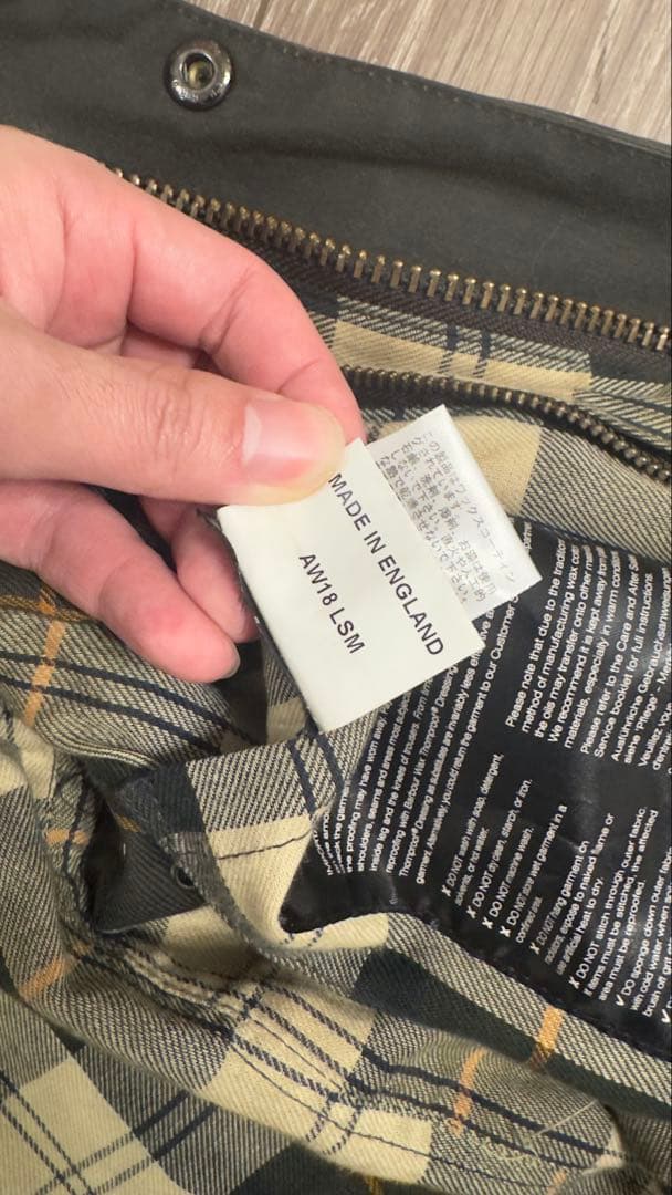 Barbour（バブアー）Bedale（ビデイル）SL ワックスドジャケット