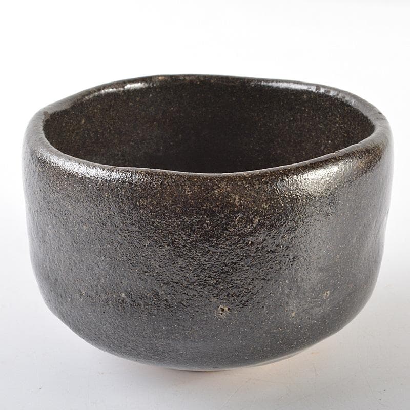 茶道具　十一代楽吉左衛門　慶入造　黒楽茶碗　時代箱　M　R6402