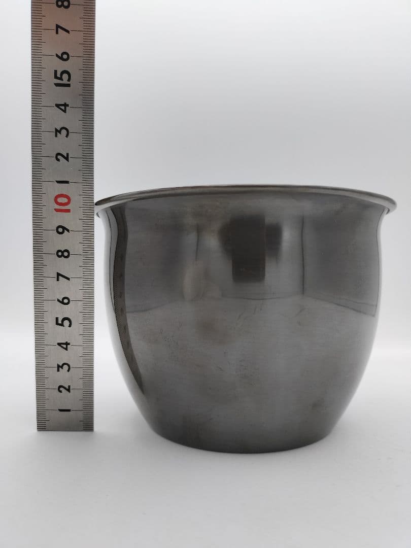 b970 建水 棒の先 一政堂 伊藤政治 木箱 茶道具 古物