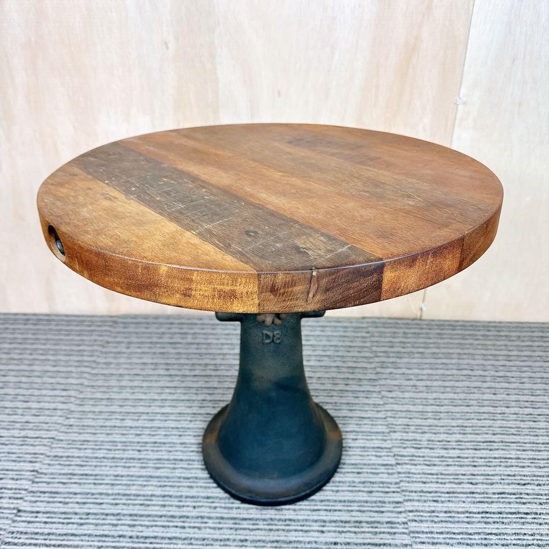 FLYMEe CRASH GATE D8 サイドテーブル 回転昇降 アンティーク