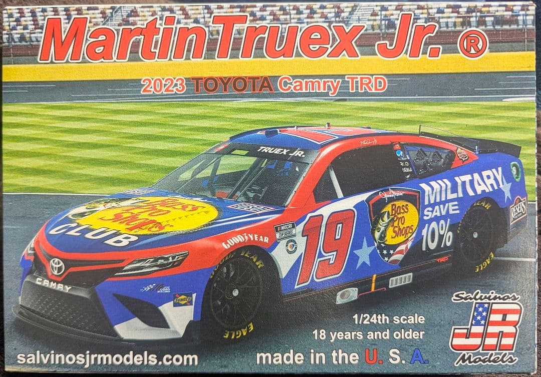 自動車 1/24 2023 TOYOTA Camry TRD NASCAR